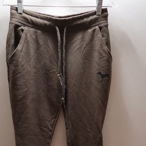 Victoria Secret Army Green Sweatpants